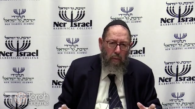Rabbi Frand's Thursday Night Shiur - Parashat Vayikra