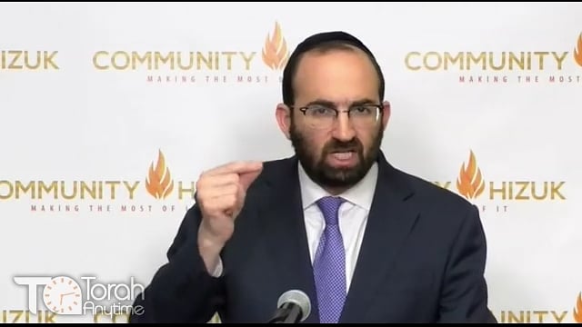 Community Hizuk Weekly Erev Shabbat Special - Parashat Acharei Mot-Kedoshim