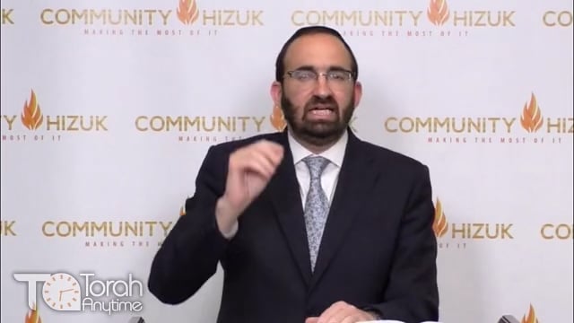 Community Hizuk Ereb Shabbat Special Parashat Behar-Bechukotai