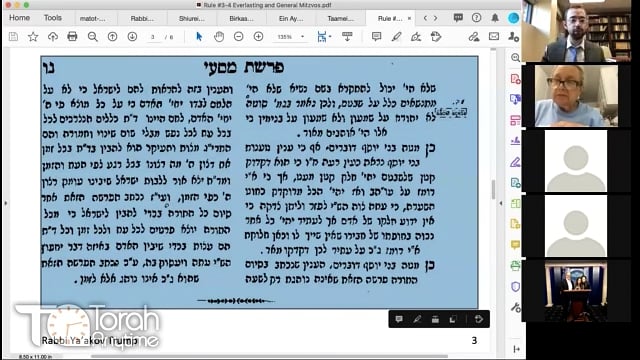RULE #3-4: Everlasting Mitzvos and General Mitzvos