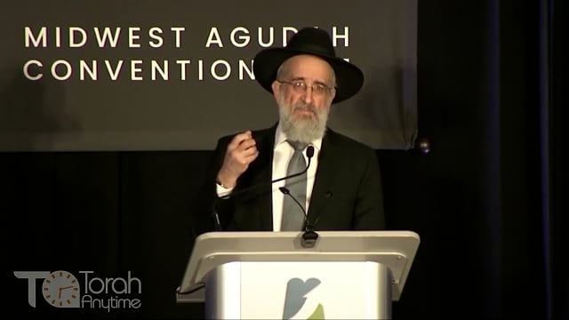 Agudah Convention Midwest: Keynote Session - The Grit and the Glory of Our Nation