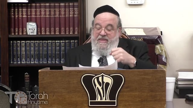 Parashat Ki Tisa - The Eruv Rav Today