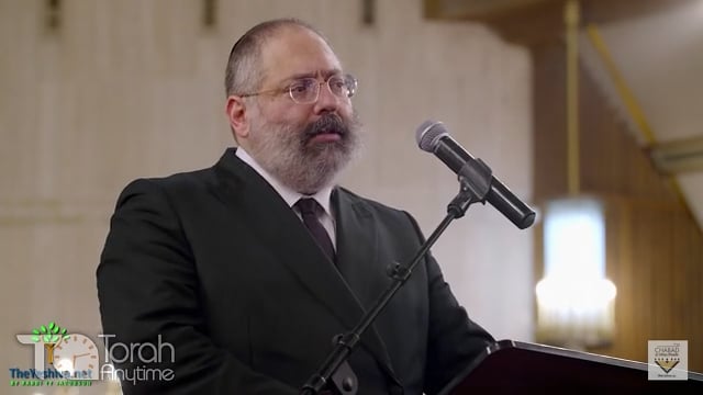 Addicts Can't Find Healing in Temporary Pleasures - Speech at The Great Synagogue in Jerusalem