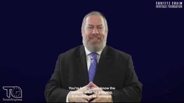 Shmiras Halashon Yomi: Day 81: Pre-emptive Strike