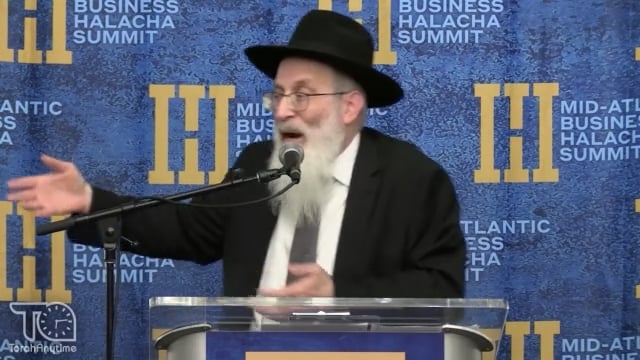 H3 Mid-Atlantic Business Halacha Summit 2024: Daber Davar on Shabbos