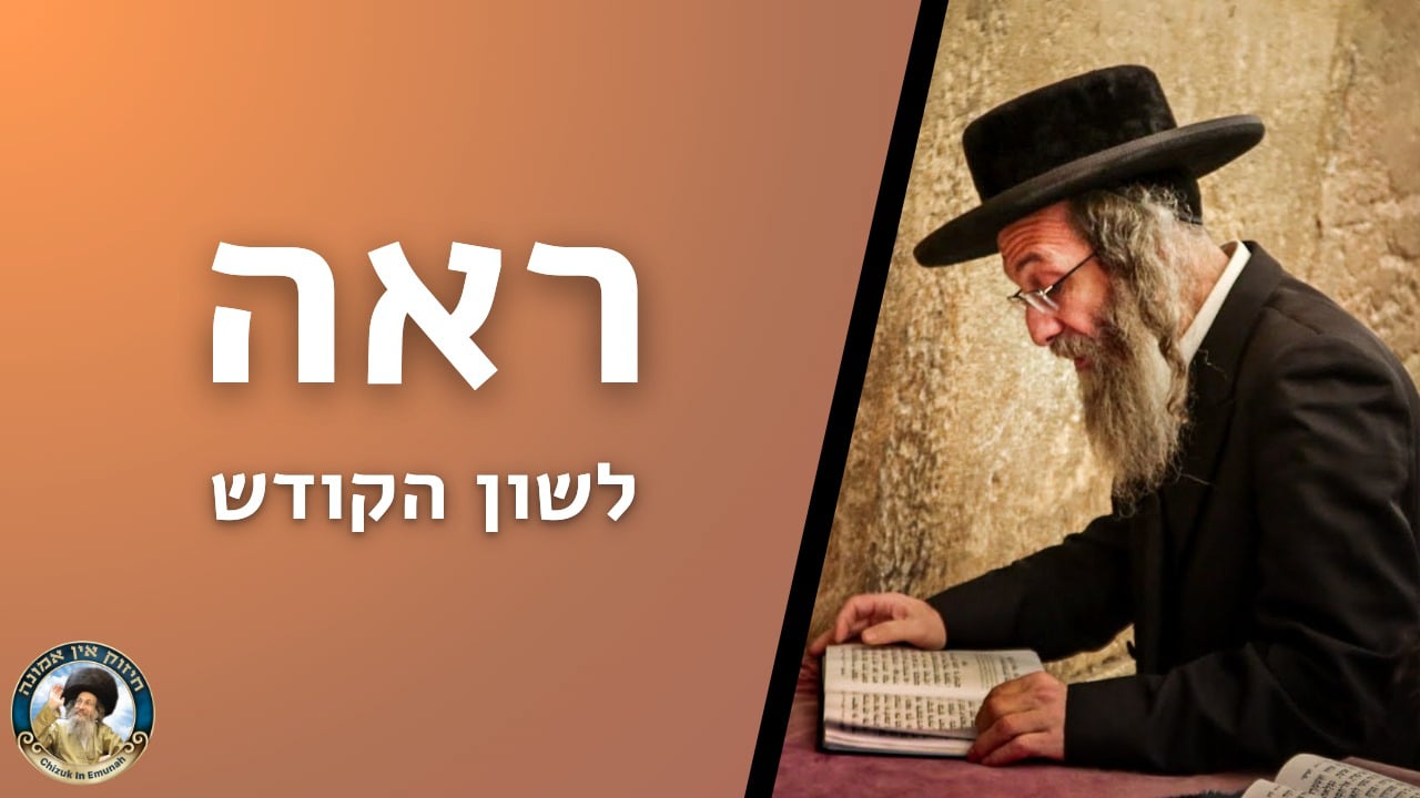   דברים קצרים פרשת ראה  with English Subtitles 