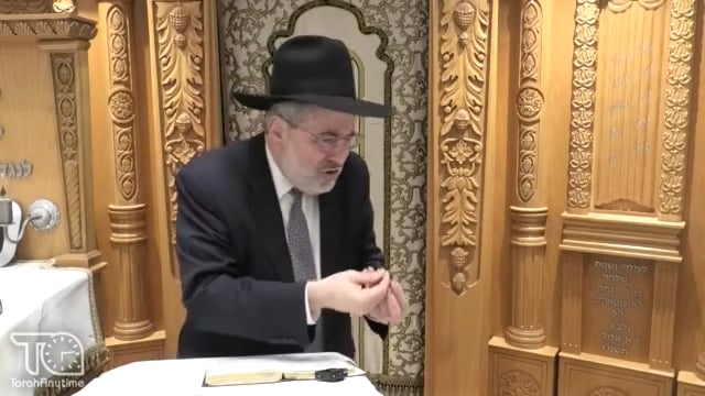 Divrei Hissorerus for Yomim Noroim - Motzei Shabbos Shuva In Kehillas Ohel Moshe 