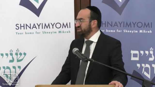 ShnayimYomi - Shnayim Mikrah Bereshit Kick Off Event 5785