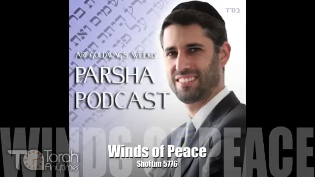 Parashat Shoftim: Winds of Peace