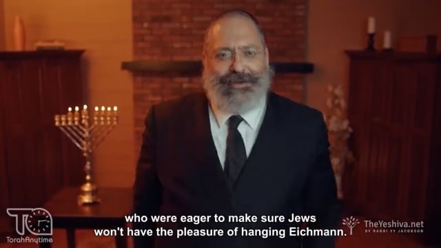 Daily Chanukah Light 6: Satan’s Hangman