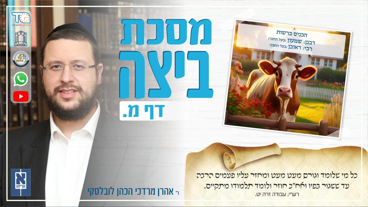 Beitzah Daf 40a - Oraysa