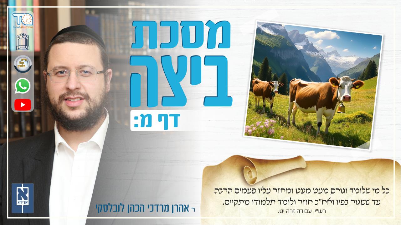 Beitzah Daf 40b - Oraysa