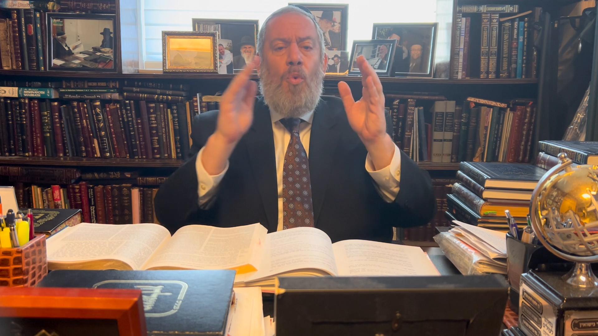 Rabbi Ephraim Eliyahu Shapiro's TMT: Parshas Beshalach