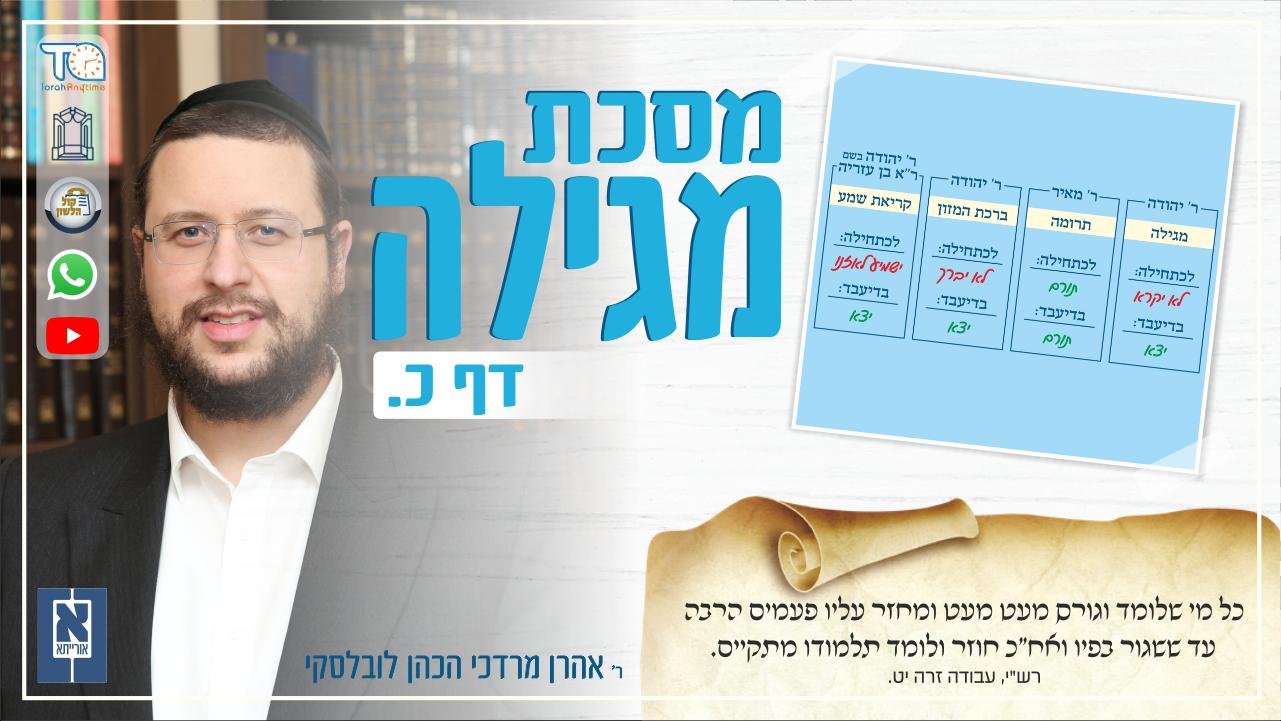 Megillah Daf 20a