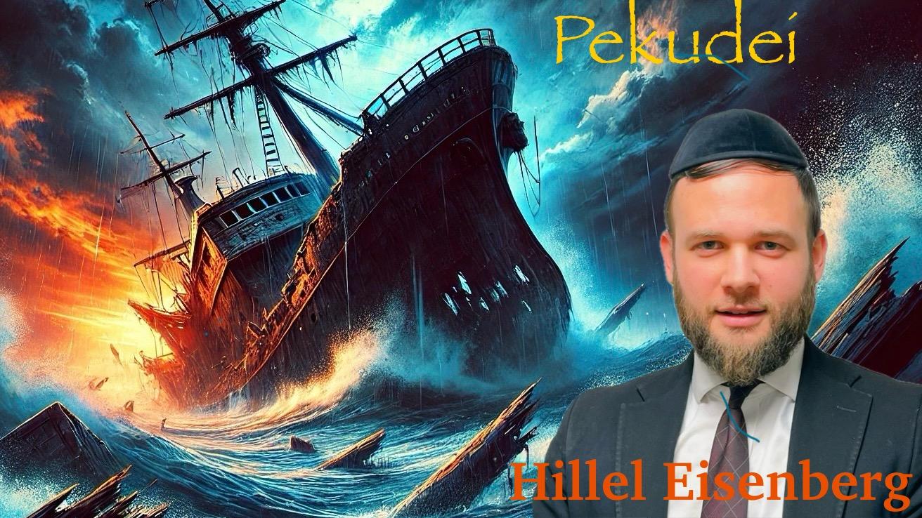 The Parshah on Fire: Pekudei - Shipwrecks and Spiritual Suicide   