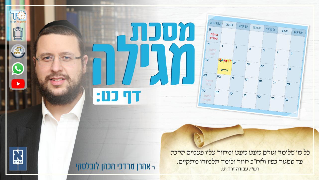 Megillah Daf 29b