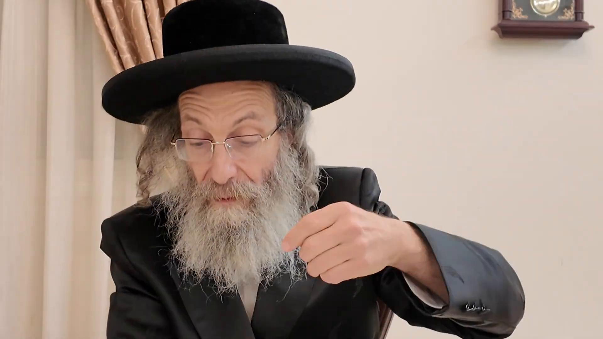 חיזוק יום ה  פרשת שלח 