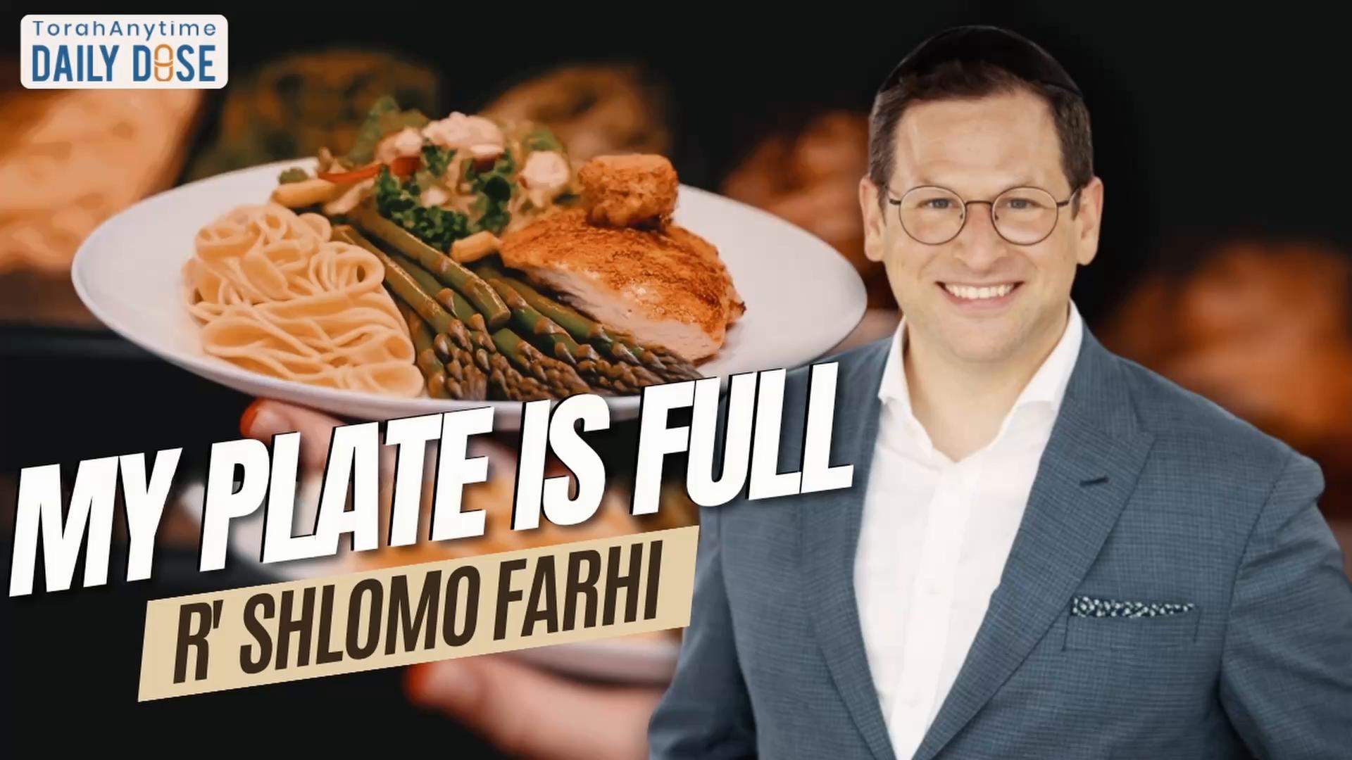 Daily Dose #2,378: My Plate is Full