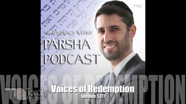 Parashat Shemot: Voices of Redemption