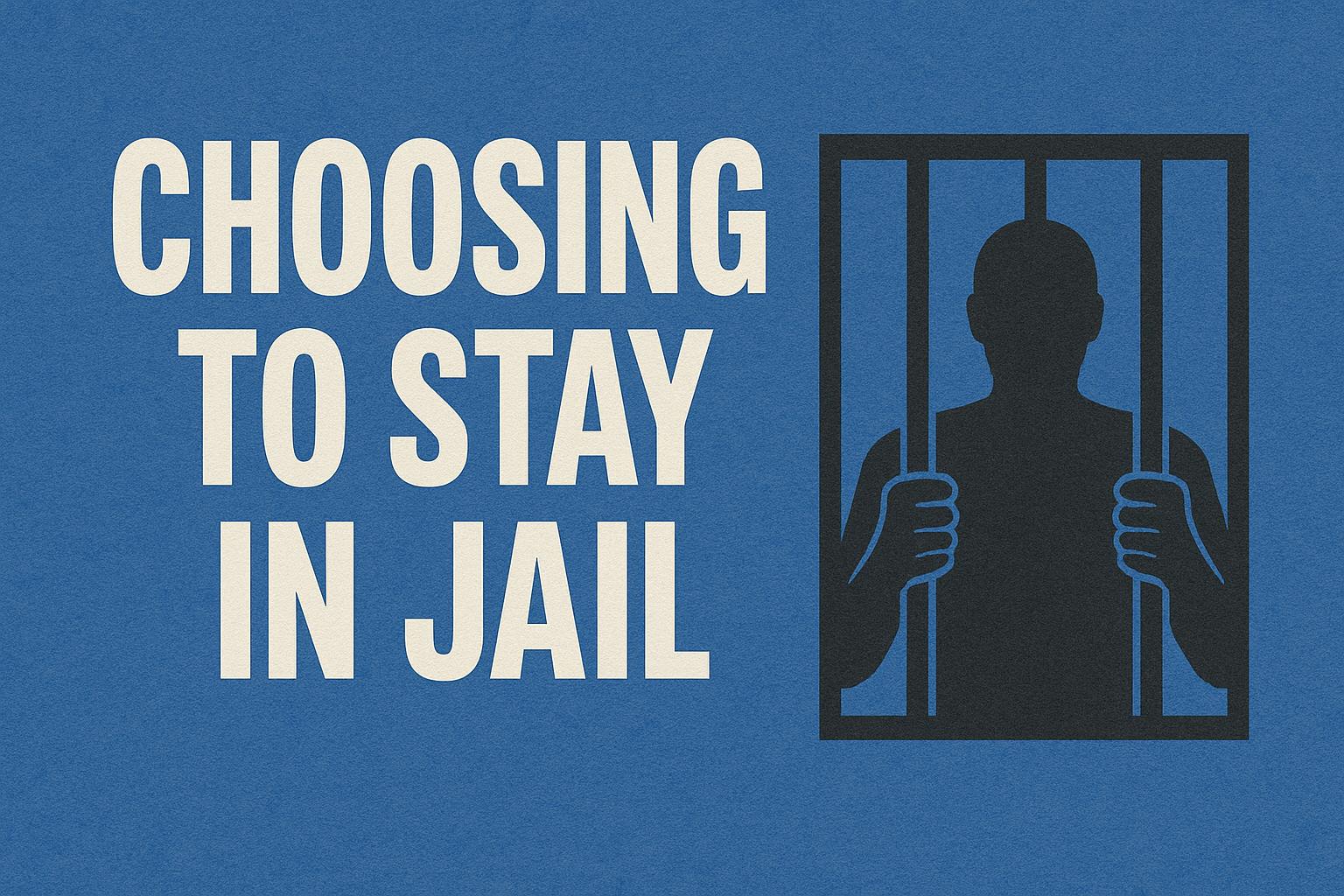 Choosing To Stay In Jail