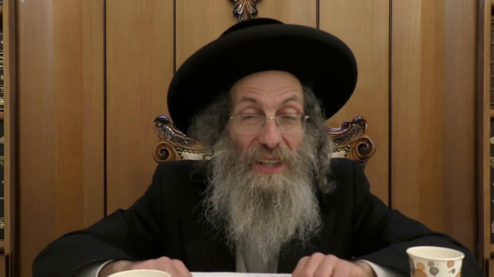   דברים קצרים שבת שובה  