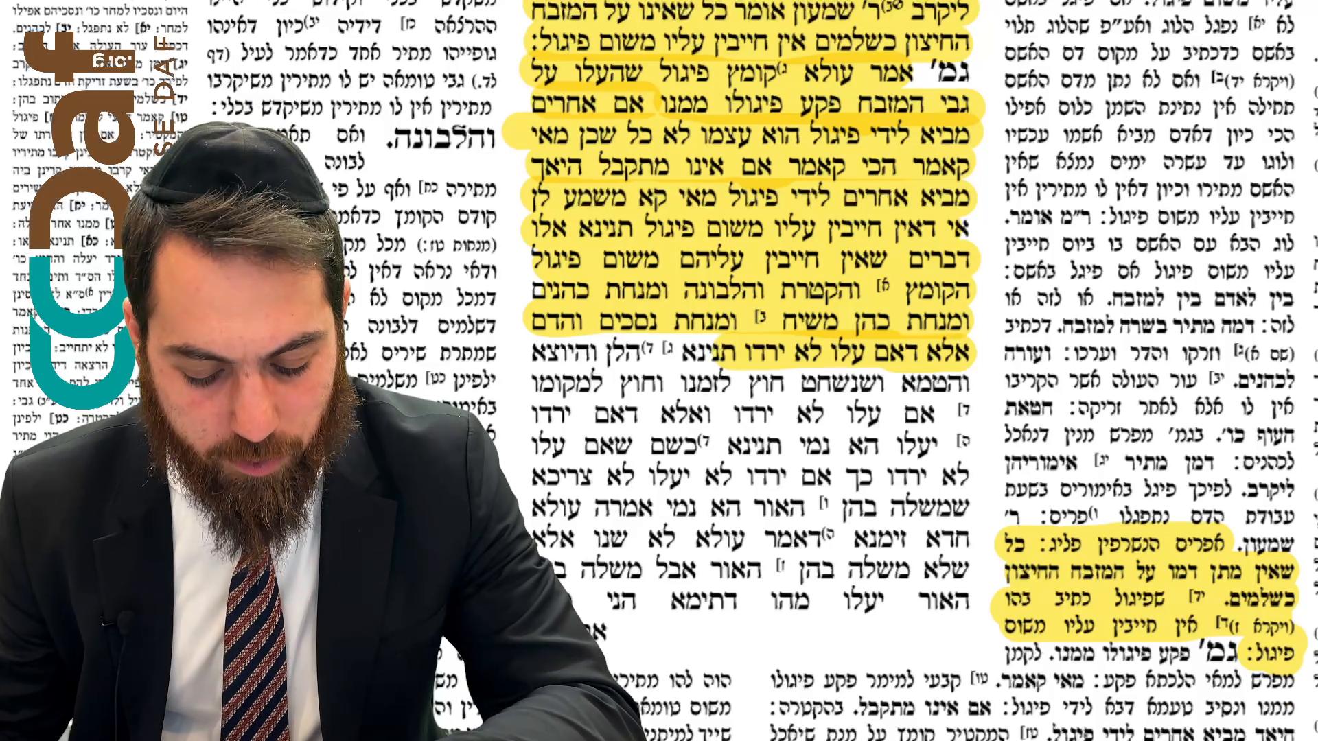 R' Avi Slansky | Zevachim 43 [10.27] Clear & Concise Daf מסכת זבחים דף מ״ג