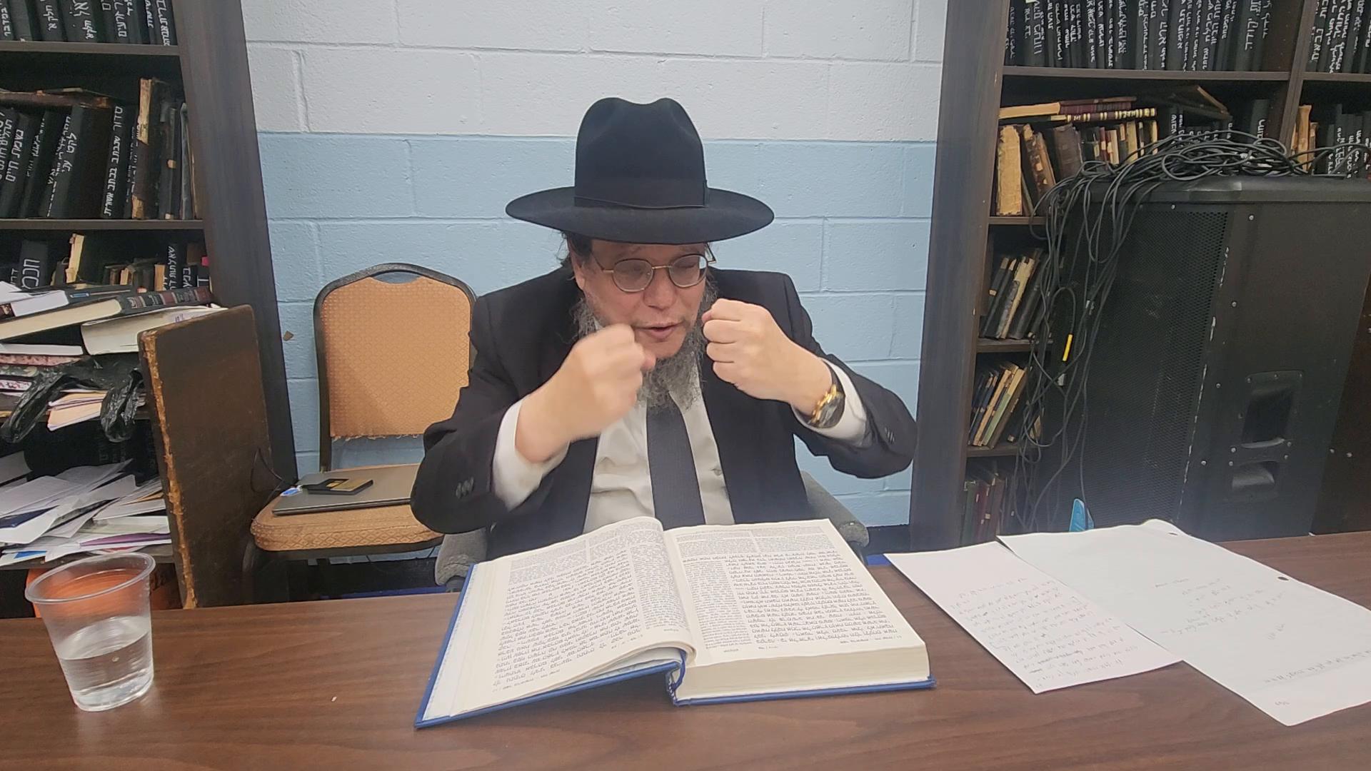 Lomdut Parshas Chayei sara "Avrom Avinu and Eliezer talking in learning"