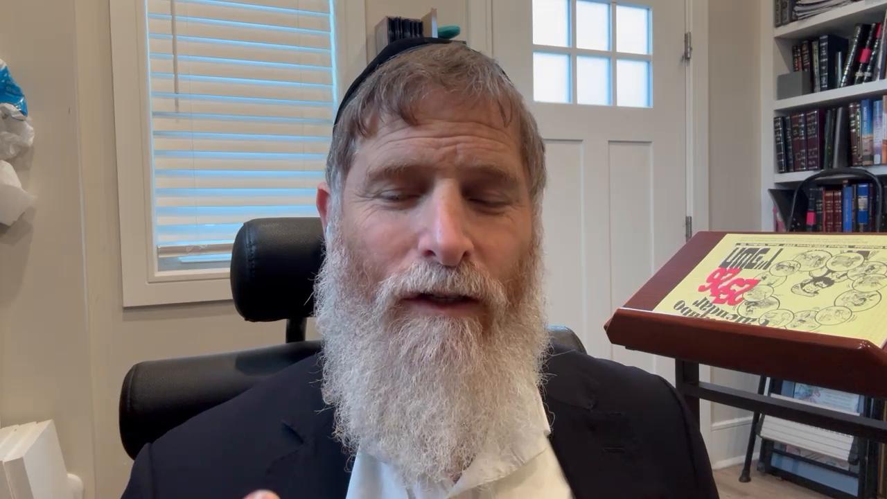 Daily halachot and Parshas vayetze and thanksgiving