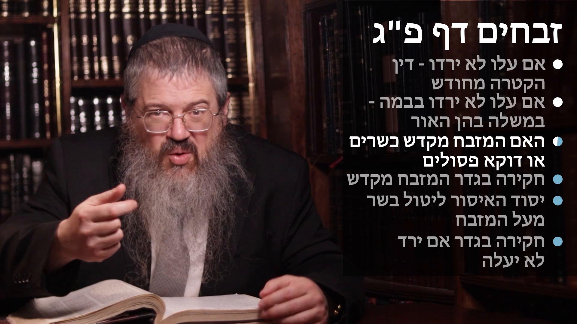 Zevachim daf 83 Alu lo yerdu; Haktarah michudish & Bibamah, Mizbaiach mikadesh kisheirim, & Geder of im yerdu lo yaleh 