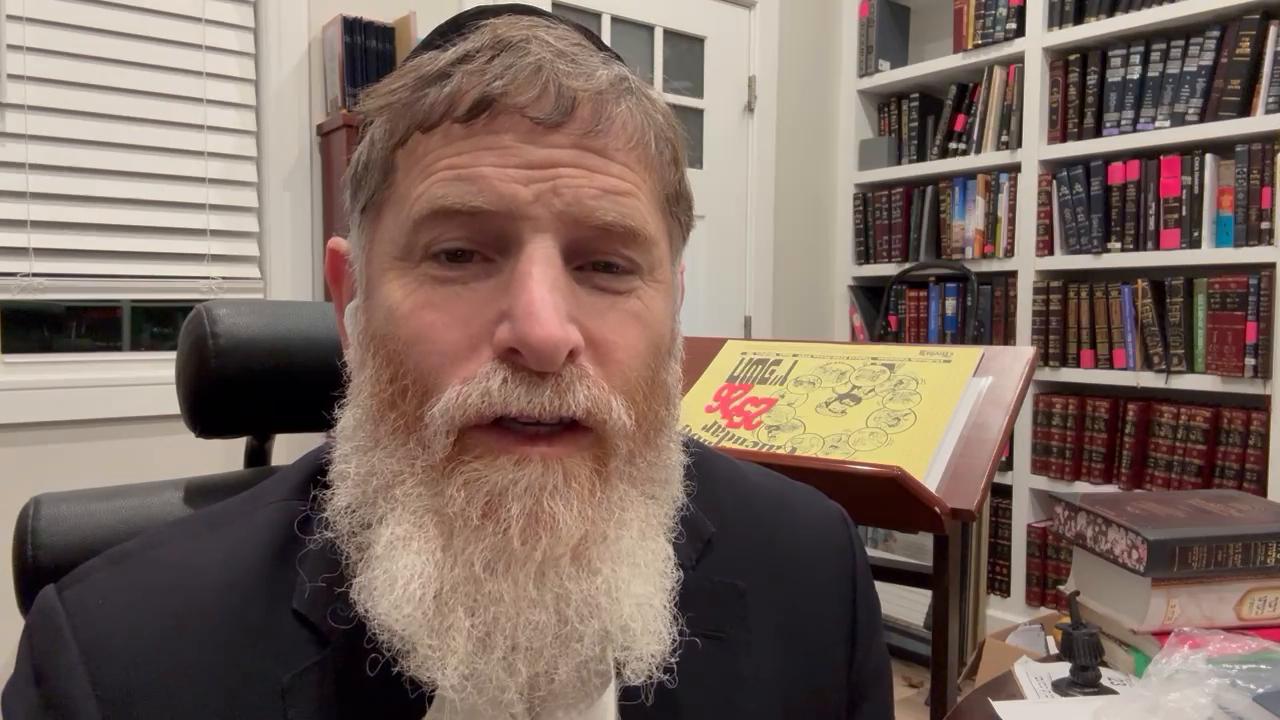 Daily halachot and Parshas vayeshev seeking good