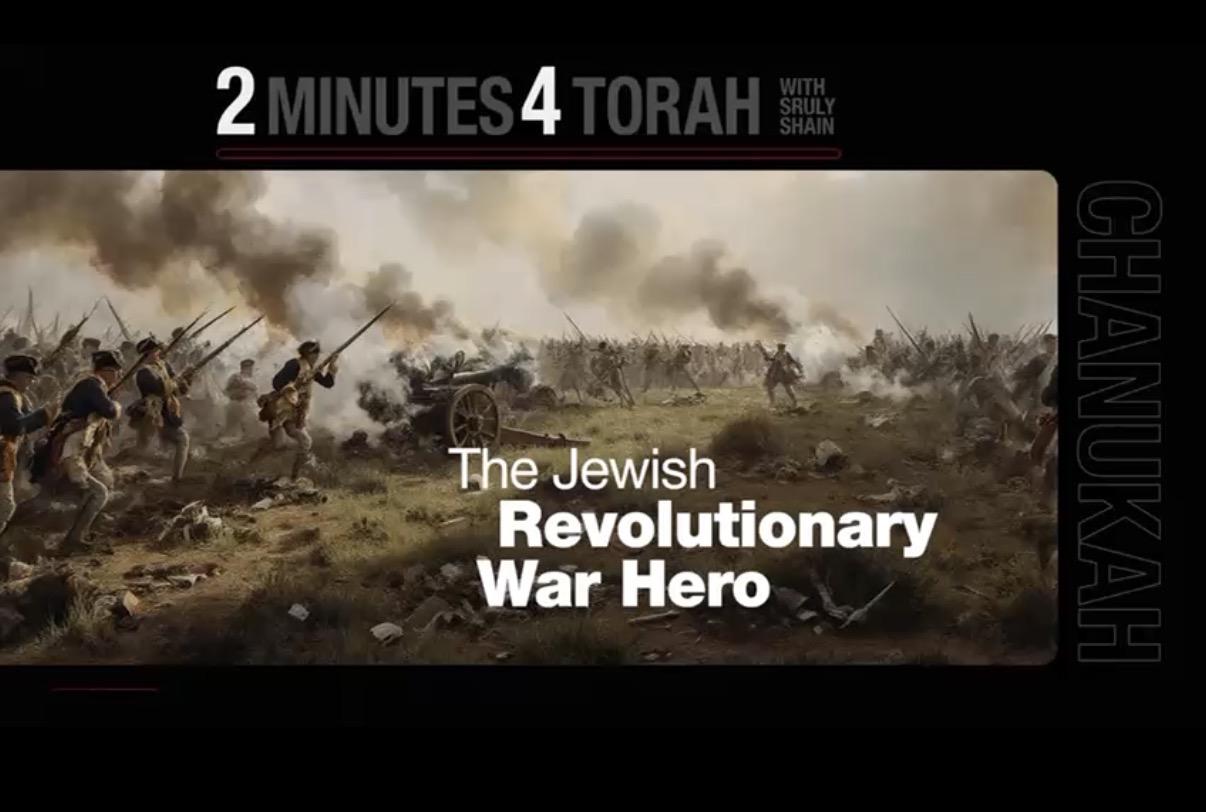 Chanukah Story: The Jewish Revolutionary War Hero
