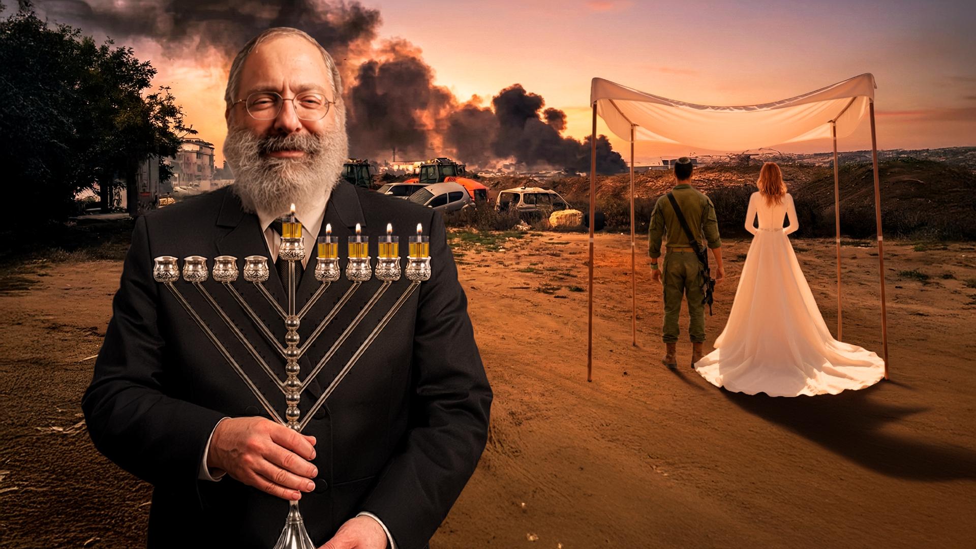 Chanukah Light Day #4: The Soldier Thought He Was Coming to Console; He Left with a Bride