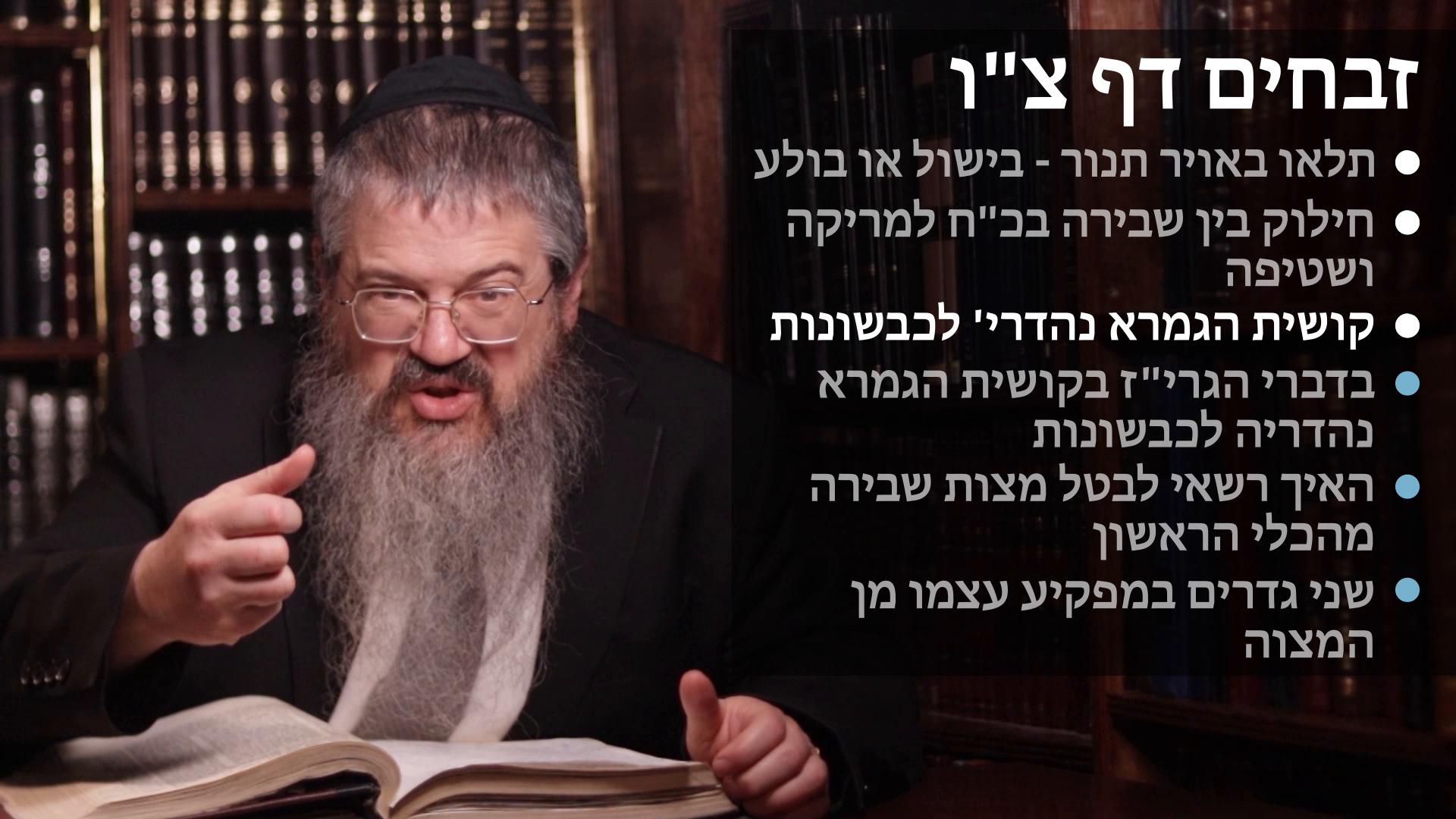 Zevachim daf 96 Talah biavir tanur, Difference between shevira & merikah ushtifah, Brisker Rav on nihadrieh likivshonos