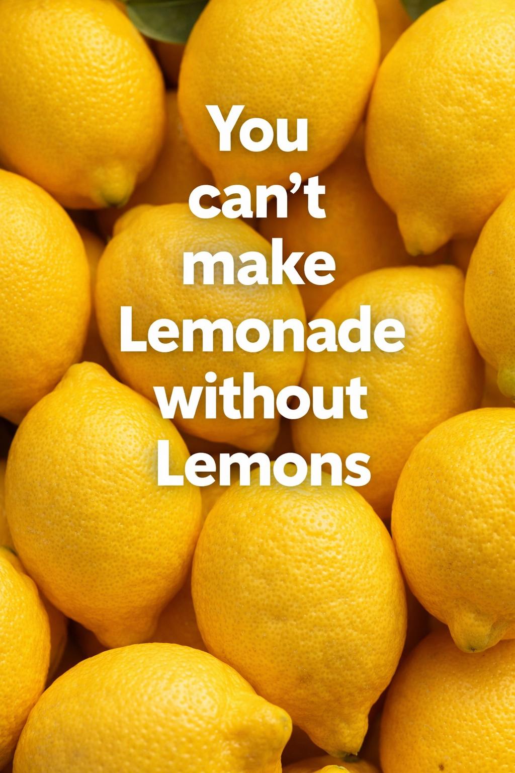 R' Yehuda Zev Klein | Daily Sparks – Day 2: You Can’t Make Lemonade ...