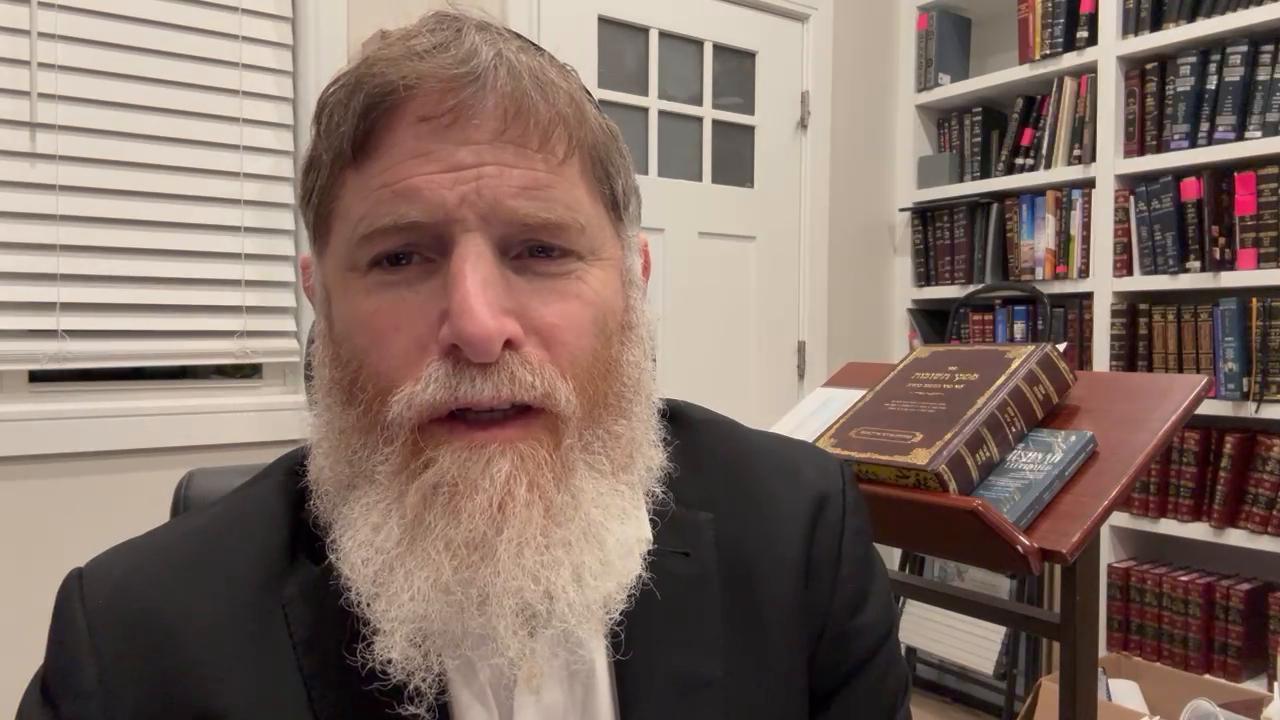 Daily halachot and Intro to the days of shovevim