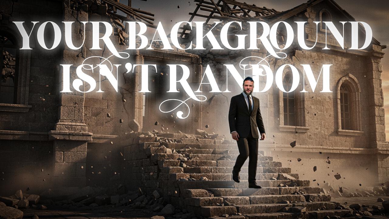What If Your Background Was The Point? 