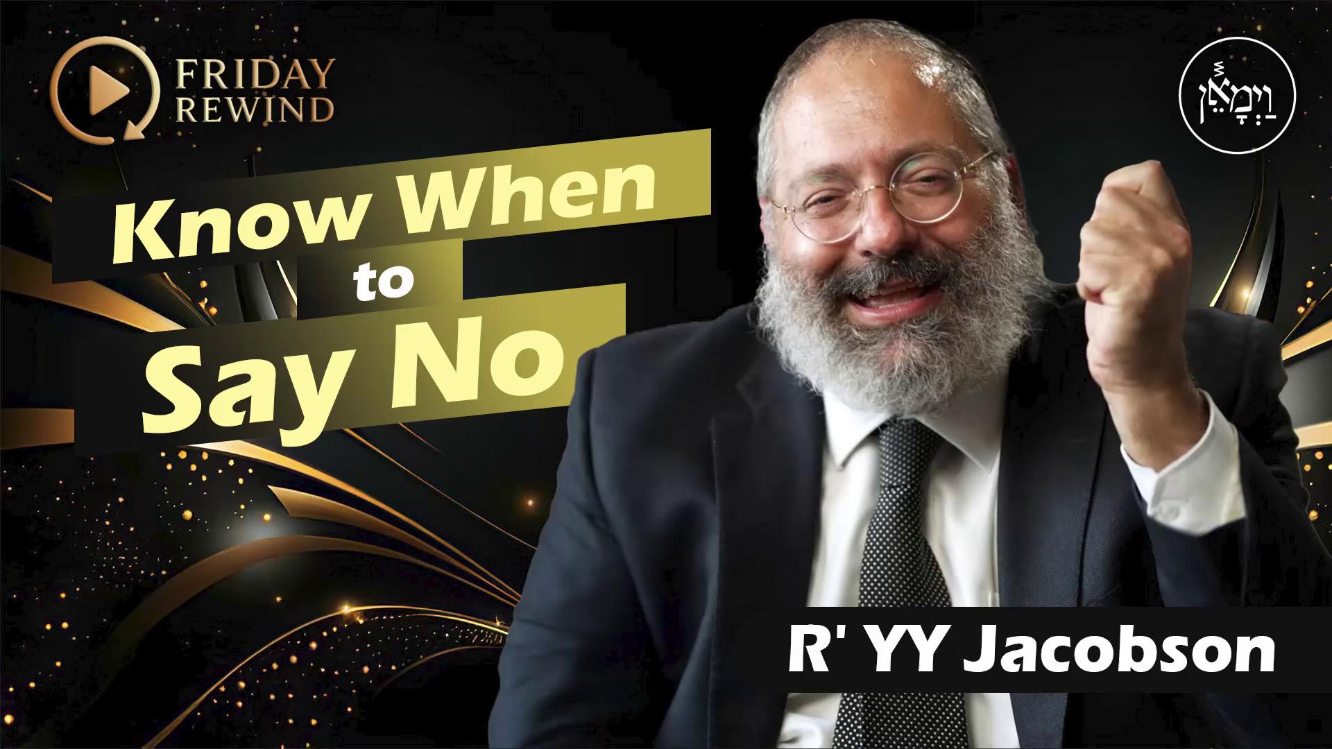 FridayRewind - Know When to Say No