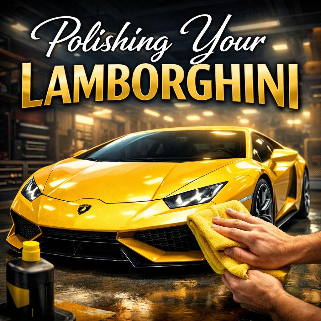 Polishing Your Lamborghini