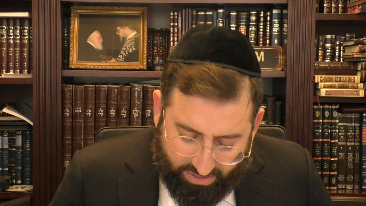 Rav Chaim Kanievsky on If the Machlokes Ran & Meforeish If there is A Mitzvah To Eat the Night Before Yom Kippur {Daf Hashavua Iyun Sugya Nedarim 63b}