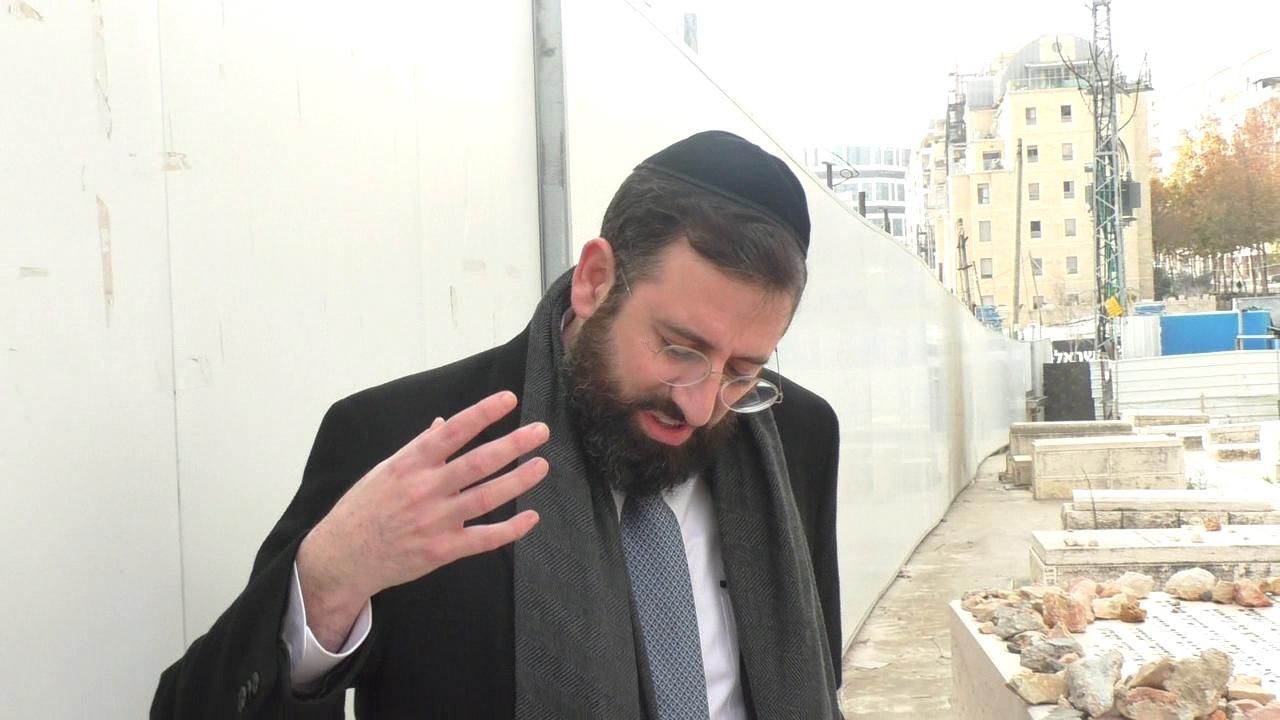 Journey to Jerusalem 2026: Sha'arei Tzedek Hospital Cemetary- The Kever of Rav Yosef Zvi Duschinsky