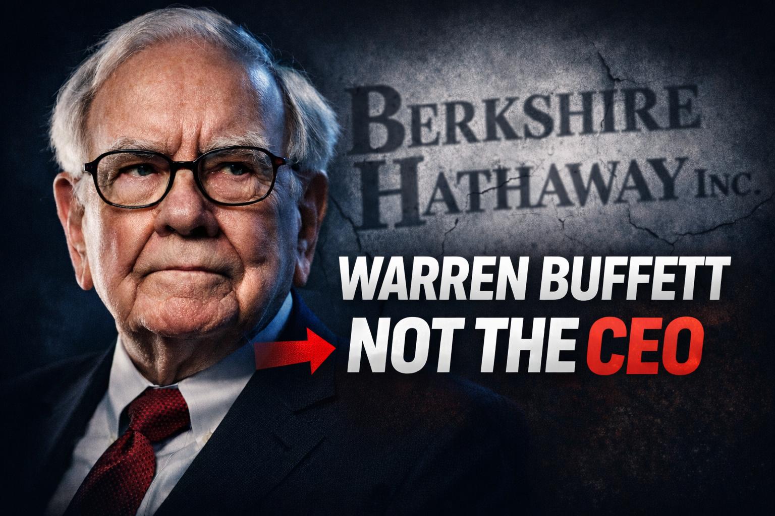Warren Buffet Not the CEO
