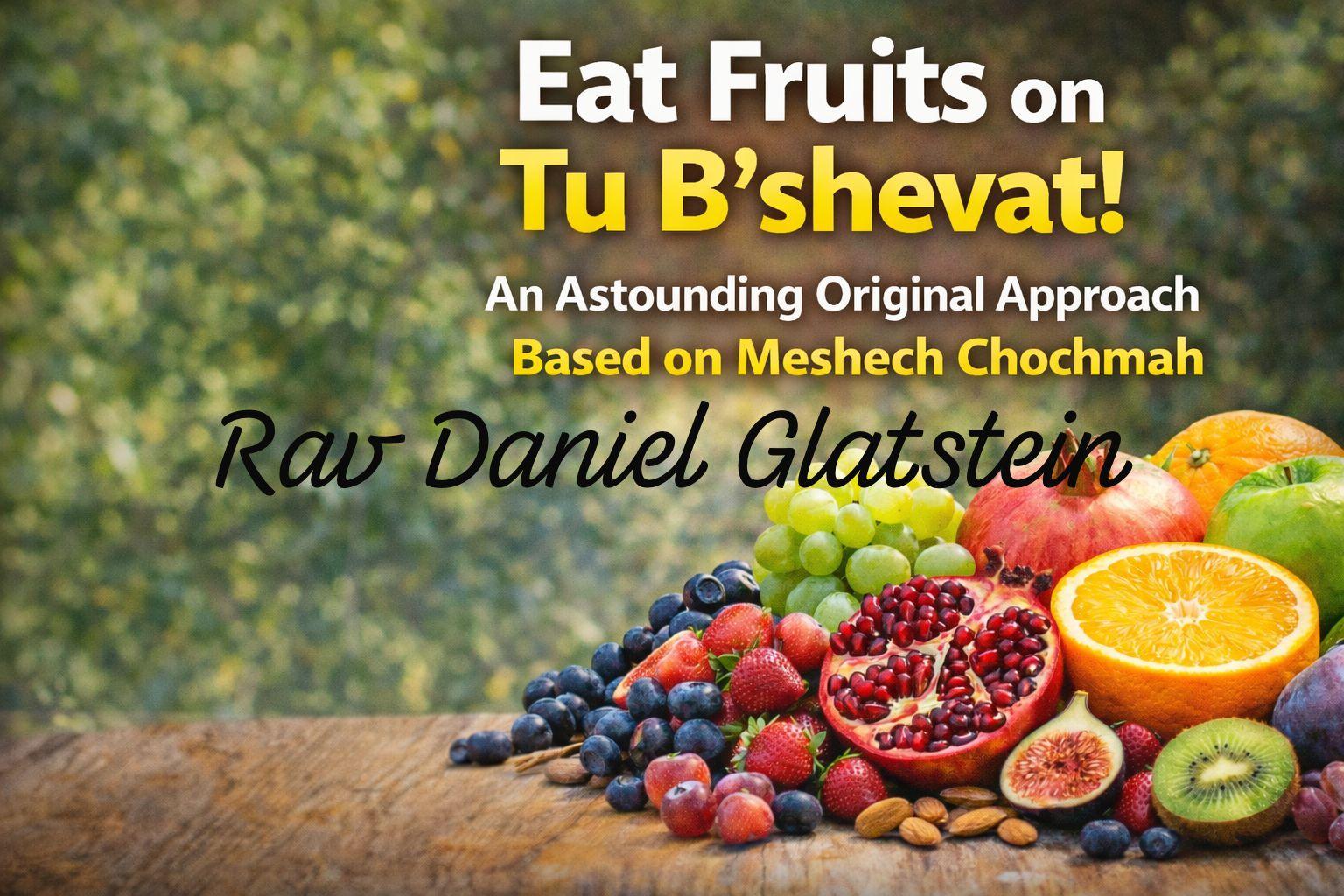 Eat Fruits on Tu B'shevat!! - An Astounding Original Approach Based on Meshech Chochmah
