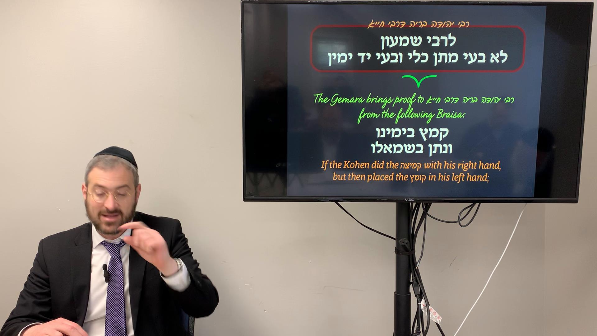  Overview of Mesectas Menachos 26