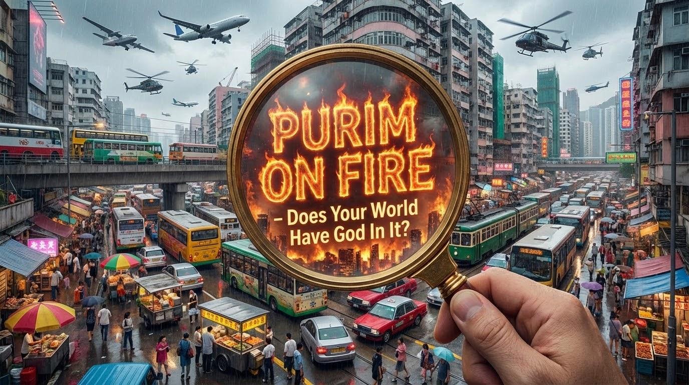 Does Your World Have God In It? - Purim On Fire 