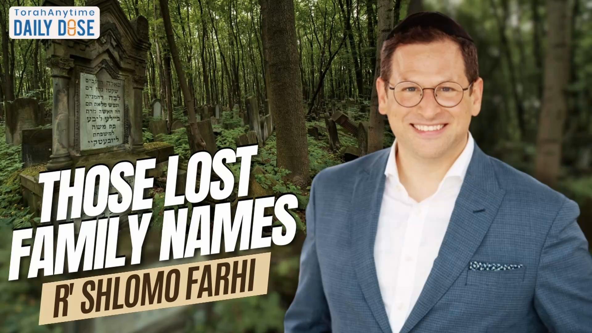 Daily Dose #2,572: Those Lost Family Names