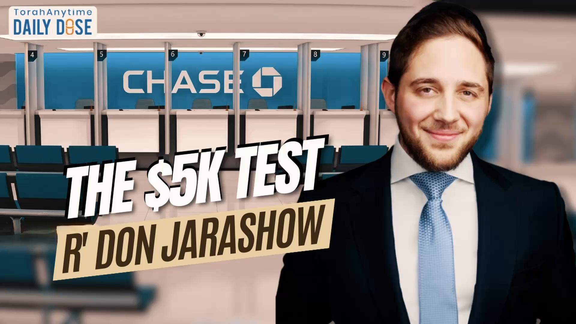 Daily Dose #2,578: The $5K Test