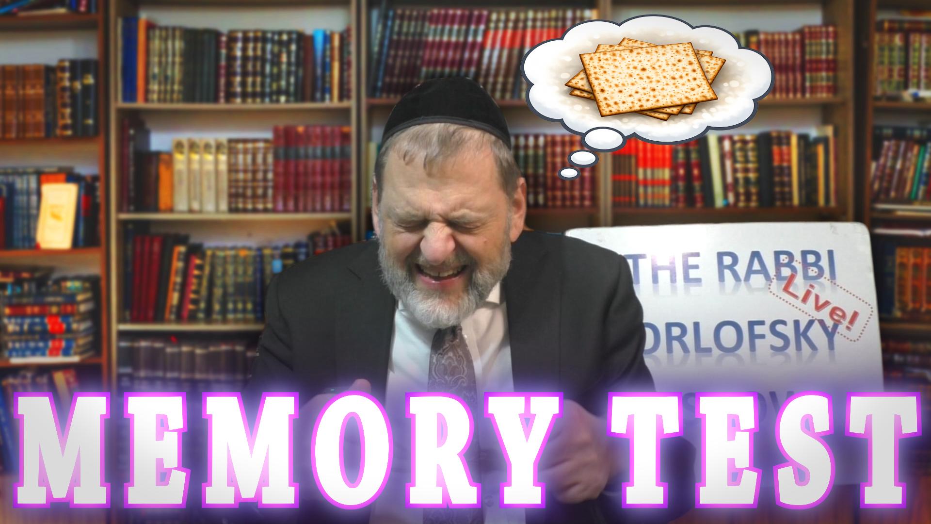 Pesach: Memory Test