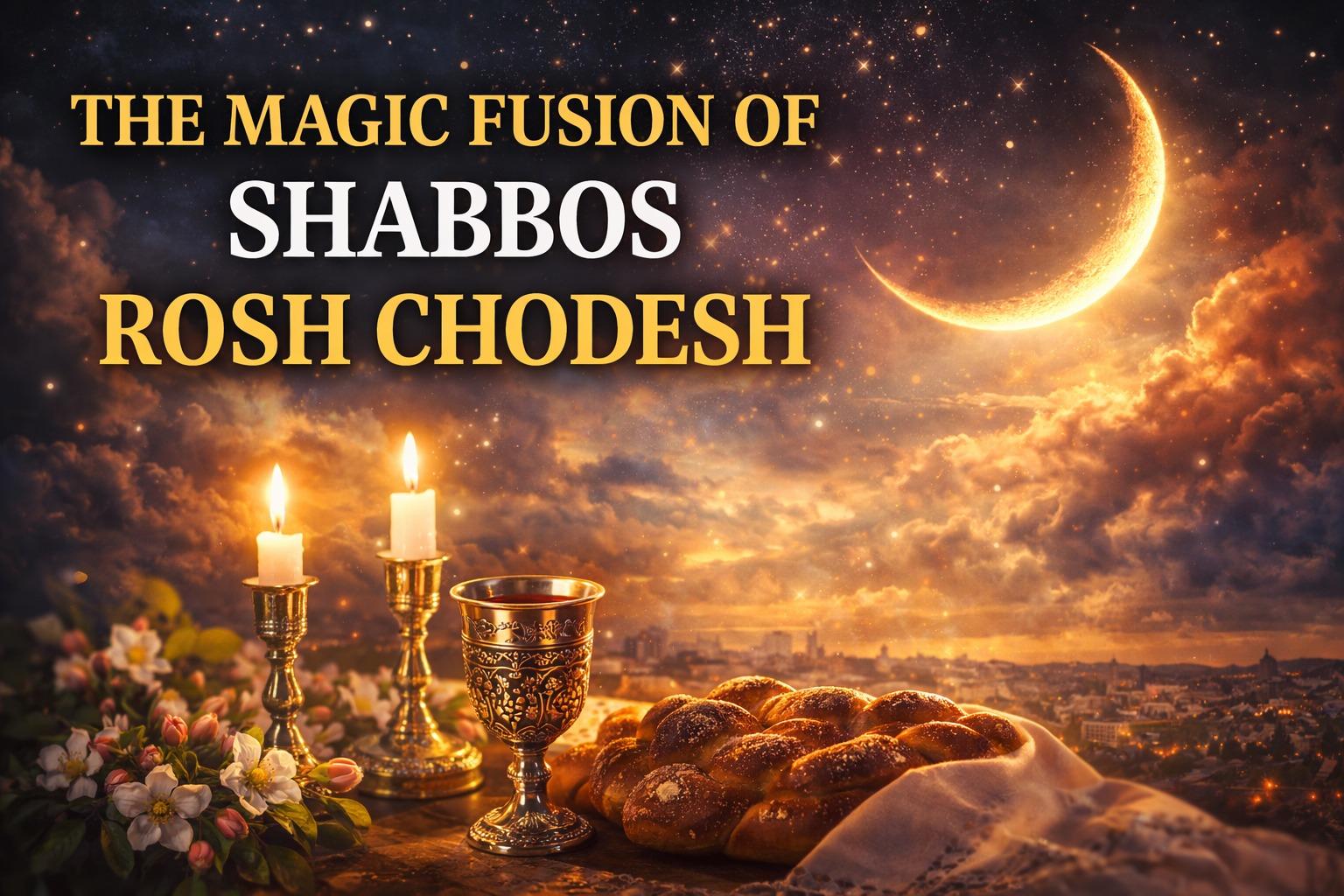 The Magic Fusion of Shabbos Rosh Chodesh