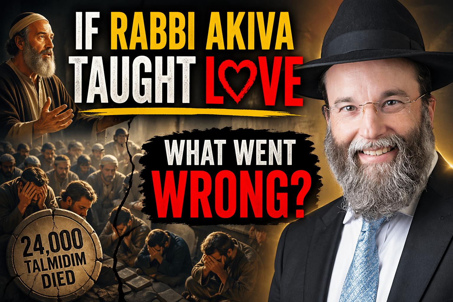 If Rabbi Akiva Taught Love — What Went Wrong?