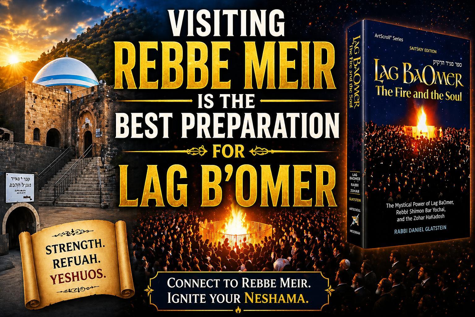 Visiting Rebbe Meir Is the Best Preparation For Lag B'omer